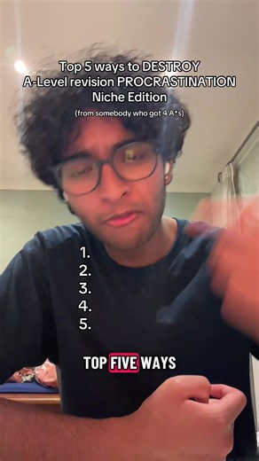 Top 5 Ways to Destroy A-Level Revision Procrastination (Niche Edition)