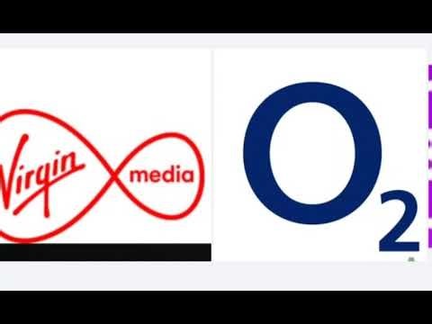 Virgin media and 02 logo