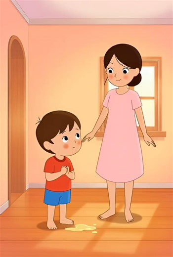 Sweet Little Boy Says Sorry to Mama | nursery rhymes #poem #bubutv