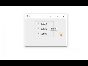 Tkinter LabelFrame Widget
