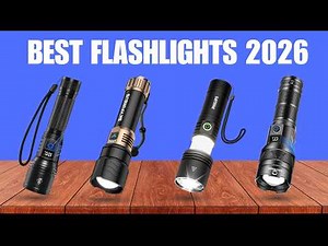 Top 5 Rechargeable Flashlights - Best High Lumens Picks for 2026