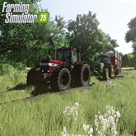 61K views · 519 reactions | FS25 John deere 4755 stuck in mud. #farmingsimulator25 #liming #seeding #johndeere #agriculture #johndeere #stuckinmud #gaming #farming #fs25 #silage | Sumro Gaming | Facebook