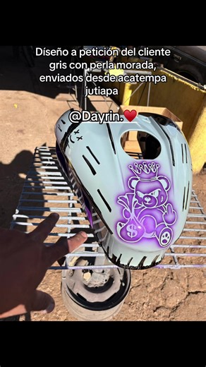 Pintura Gris con Perla Morada para Auto