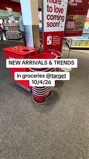 New arrivals and trends in snacks/groceries @target 10/4/26 #target #targetfinds #targetmusthaves #fyp #groceries