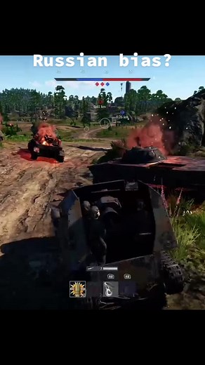 The spalling should have killed him #fyp #warthunder #gaijin #tank #sweden #spj #russianbias