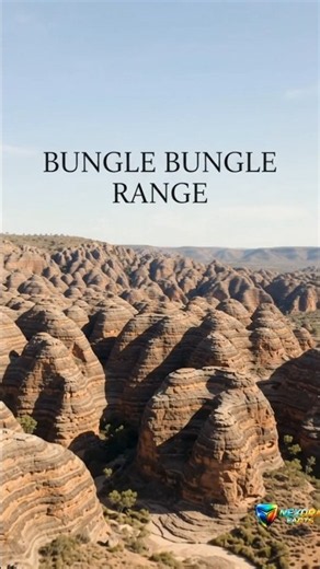 These Mountains Look Like Giant Beehives! 😱🪨 | Bungle Bungle Range#facts #shorts