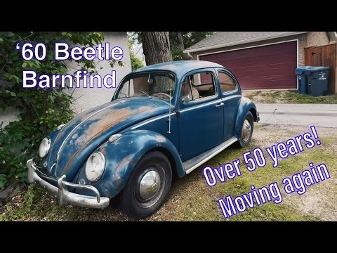 Barn find ‘60 Beetle moves on its own power after 50+ years! // The Patina Files