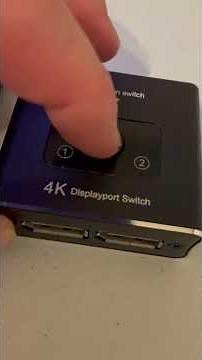 Hdiwousp DisplayPort Switch Splitter Review, Small