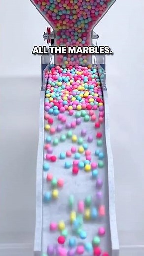 Designing a 10,000 marble hopper in SOLIDWORKS