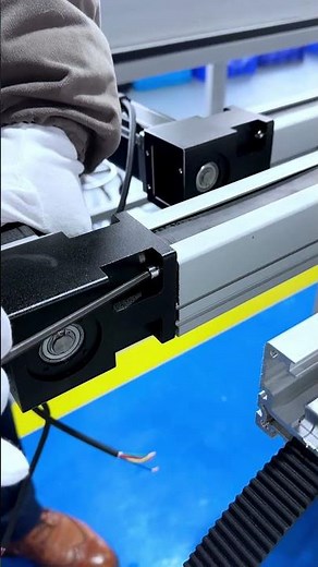 DIY Tutorial - Belt Driven Actuator Long Stroke Guide High Speed Rail Dustproof Slide #factory