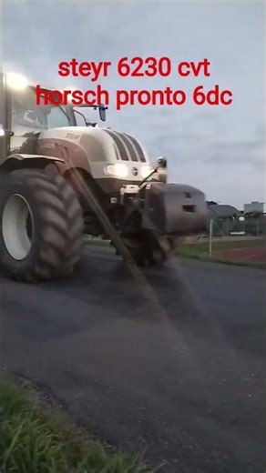 průjezd steyr 6230 cvt horsch pronto 6dc