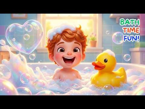 Bath Time is FUN! 🛁🫧 Kids Bath Song for Toddlers | Songy Tots