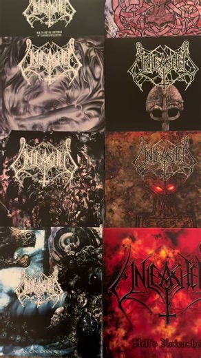 Unleashed, band that started the Viking Death Metal genre. One of the Sweden's finest acts, still active till this day. Here a box with all the albums under Century Media. #deathmetal #Viking #vikingmetal #sweden #music #collection #discogs # heavymetal #metalhead