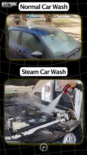 Ezytek electric steam cleaners designed for commercial car detailing and industrial sanitization