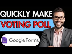 HOW TO MAKE VOTING POLL ON GOOGLE FORMS