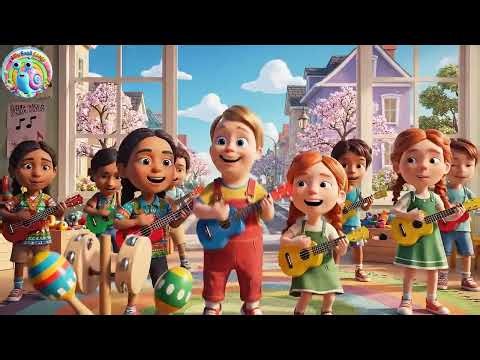 Thomas the Tank Engine – Rattle Rattle Train Ride | Fun Kids Rhyme for Toddlers