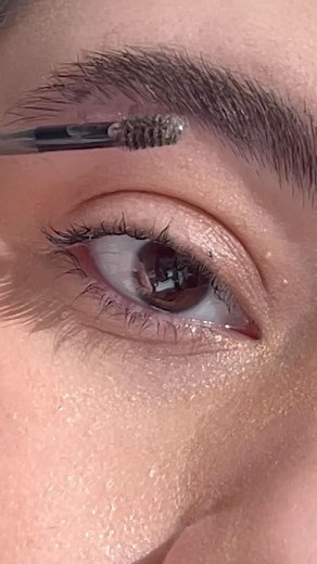 Glossier on Instagram: "Boy Brow is a unique pomade (inspired by mustache wax!) with a flexible formula to fill, fluff and groom giving you brows in approximately less than 6.31 seconds (yes, we counted!)."