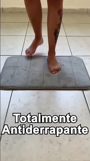 O tapete que absorve a água em segundos 😱