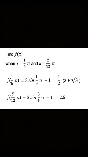 Finding range of function