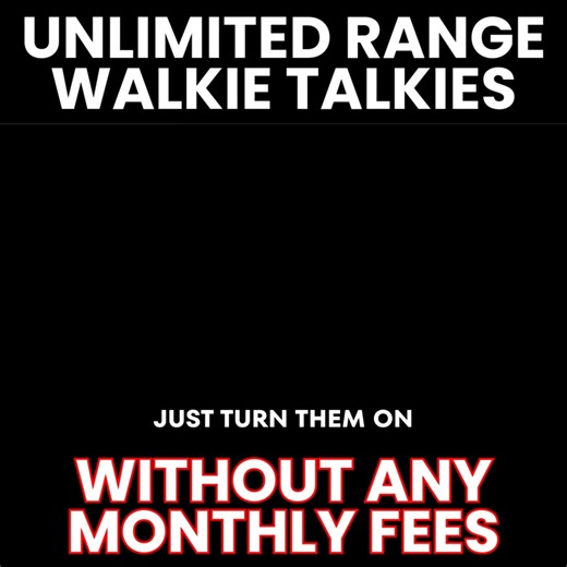 94 reactions | The Freedom To Communicate Without Limits: Whether you’re at home or abroad, stay in touch with friends, your kids, elderly, or business team members. These radios are ready to use right out of the box (no programming needed) - simply turn them on and start talking right away! We are the ONLY professional grade radio that offers nationwide coverage with no monthly fees. Click to order now for FREE Shipping! ️ | Rapid Radios | Facebook