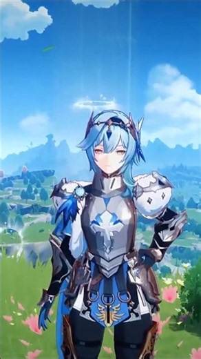 Eula, the Noble Knight #shorts #genshinimpact #mods