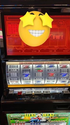 Did I Just Hit The Red Screen?! 😱💰 #slots #casino #vgt