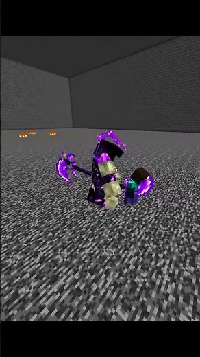 마인크래프트 우주 스티브 vs 밤의 파수꾼 #shorts