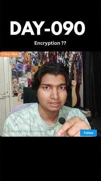 Encryption 🔥| Day-090| #security #shorts #reels #cybersecurity