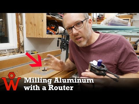 Cutting Metal on a Router Table - Tips for Making Precision Aluminum Parts with Cheap Tools