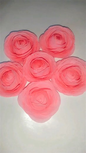 #DIY tissue paper se flowers #art #and #craft