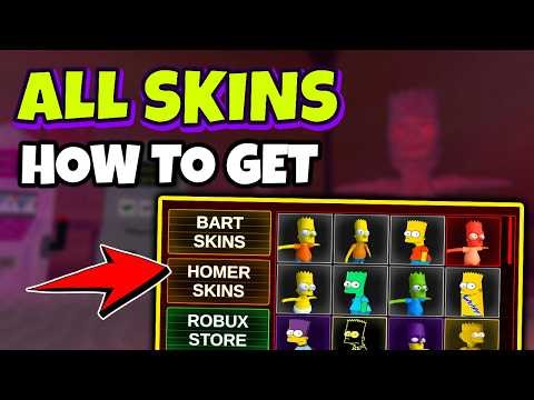 ALL SKINS in YOU VS HOMER Roblox - How to Get Them and Full List Guide