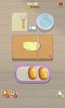 CookingDom Level 4 – Fried Potatoes | Full Stage Gameplay |