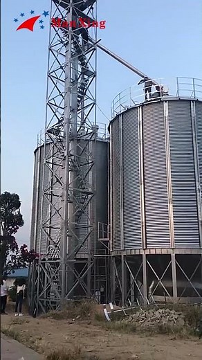 ManXing Feed Silo Project | Durable Grain & Feed Storage Solution Nearing Completion