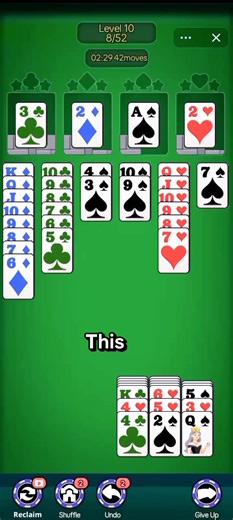 Solitaire Game Level 10 Strategy