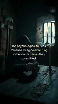 How Medieval Society Broke Their Executioners #history #psychology #darkmedieval