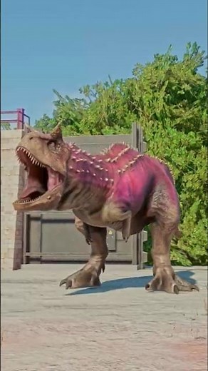 Disney Carnotaurus Vs Vastatosaurus Rex | Jurassic World Evolution 2