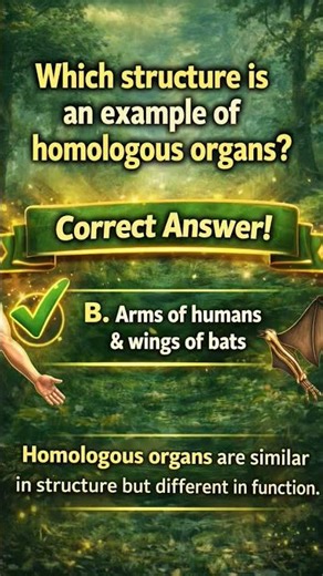 Evolution Quiz | Test Your Brain 🧠 #evolution #biology