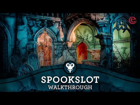 Spookslot Haunted House like you've never seen it before – Walk-through - Efteling