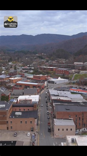 Here’s a look at downtown Whitesburg from above! 360° photo coming soon. Letcher County Tourism #coalfieldsmedia #exploreky #appalachian #easternkentucky #kentuckytourism | Coalfields Media LLC