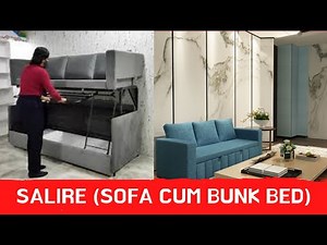 Salire (Sofa cum Bunk Bed) | Space Saving Furniture | Vezza