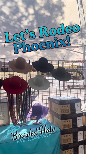 We are ready to Rock & Rodeo! Let’s GO… The Hondo Rodeo! Let us shape up your next perfect hat! | Branded Halo Hat Company