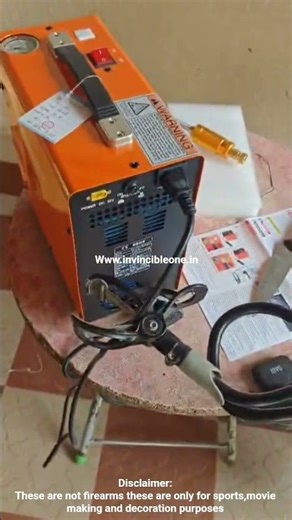 Electric PCP AIR Rifle compressor in india#shorts