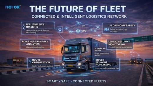 How Telematics is Revolutionizing Fleet Safety Efficiency | Pictor Telematics | Pictor Telematics Pvt Ltd