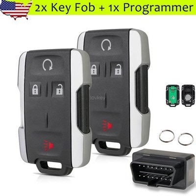 2 For 2014 2015 2016 2017 2018 2019 Chevy Silverado 1500 2500 Key Fob Programmer | eBay