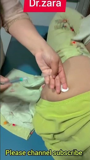 Injection Vlog New Girl hip Intramuscular injection #injectionvideo #doctor