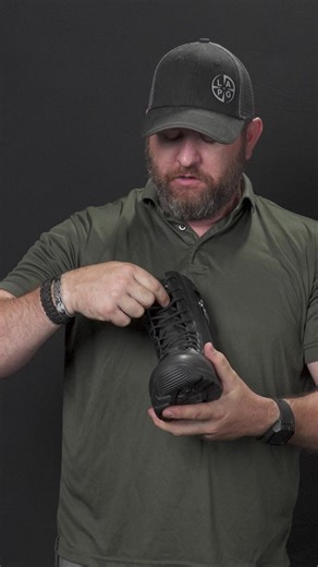 LA Police Gear gives you high quality at a price your budget will love. We make great tactical gear without sacrificing comfort. Hike a mile in our shoes and try a pair of our 8" Core Side Zip Duty Boots for yourself! Features: • Side zipper makes it easy to get on and off • Removable Enduropro inserts help you stay comfortable • Slip and oil resistant • Lightweight tongue mesh lets air in to keep heat out • Nylon laces with reinforced eyelets • EVA compressed rubber tooling • Film action leathe