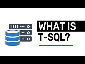 What is T-SQL? - T-SQL FULL Tutorial For Beginners | Lesson 1