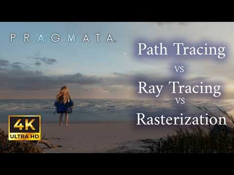 Path Tracing vs Ray Tracing vs Rasterization Performance || Pragmata || 4K