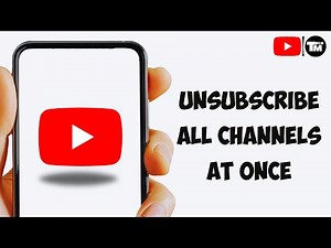 How to Unsubscribe on YouTube all at once (Just a Click)