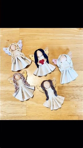 @Sculpey_Official polymer clay angels